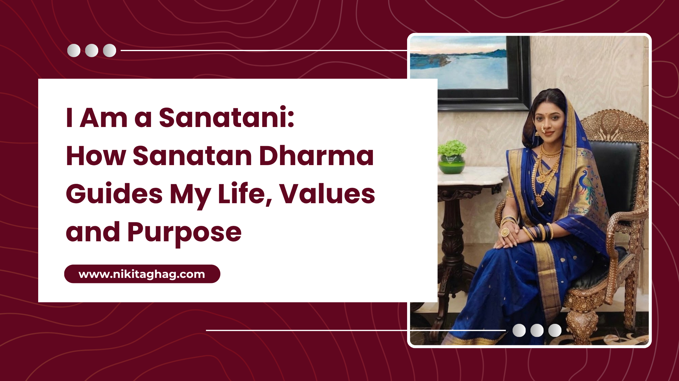 I Am a Sanatani: How Sanatan Dharma Guides My Life, Values, and Purpose